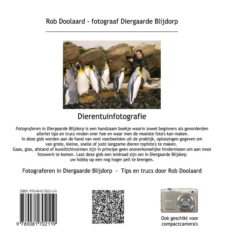 Achterkant van Dierentuinfotografie