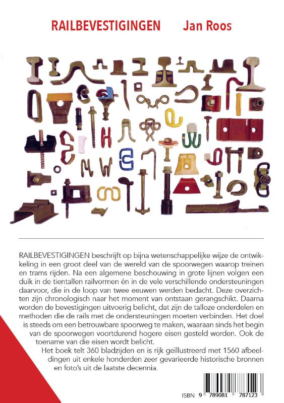 Achterkant van Railbevestigingen