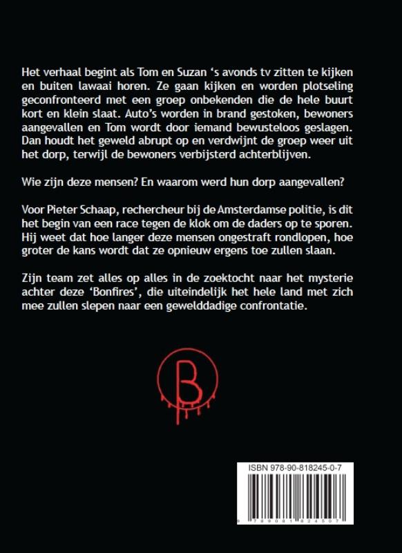 Achterkant van Bonfire