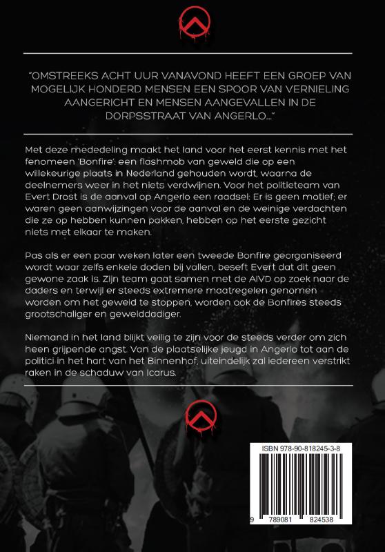 Achterkant van Bonfire, onder de schaduw van Icarus
