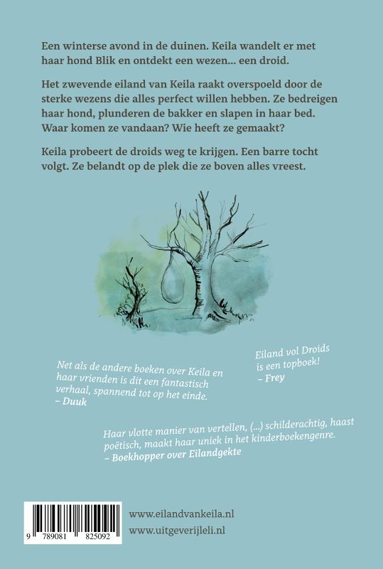 Achterkant van Eiland vol Droids