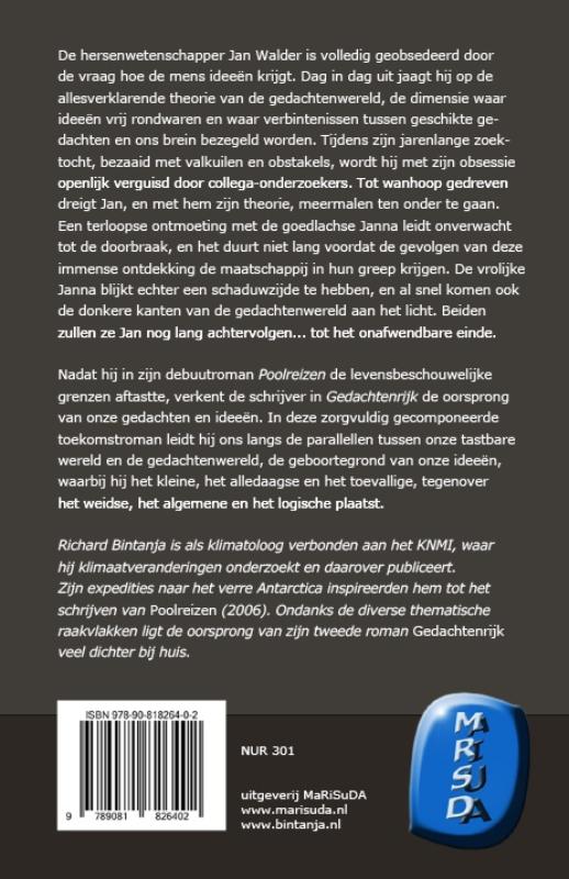 Achterkant van Gedachtenrijk