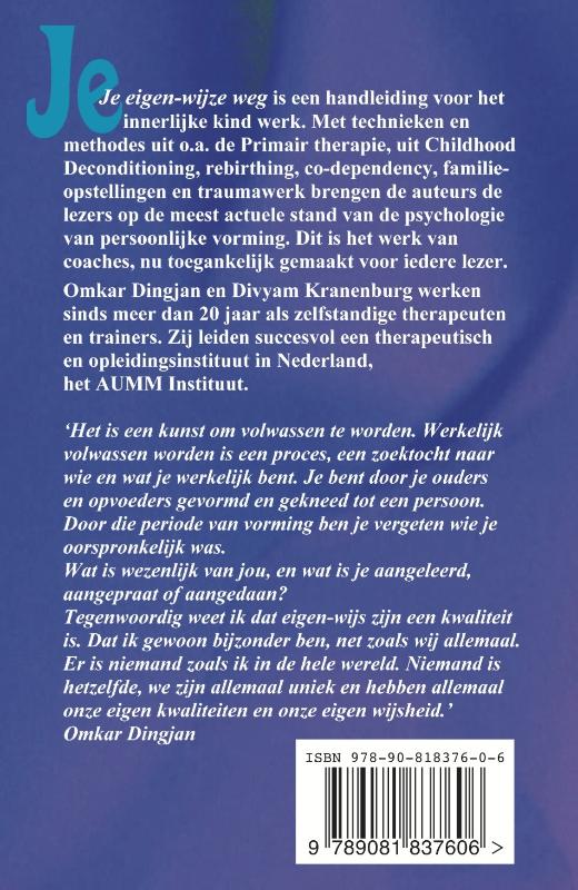 Achterkant van Je eigen-wijze weg