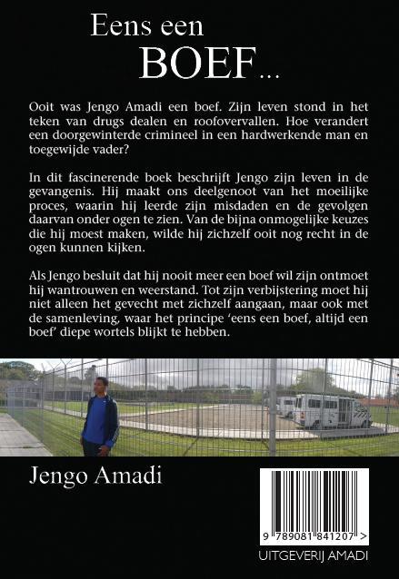 Achterkant van Eens een boef...