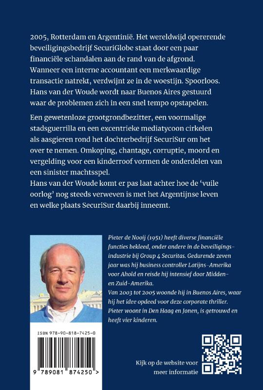 Achterkant van Tango van bedrog