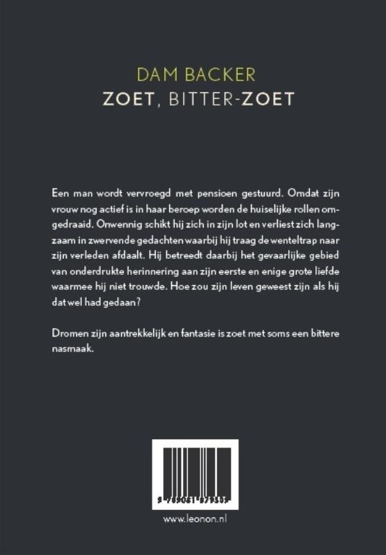Achterkant van Zoet, bitter-zoet