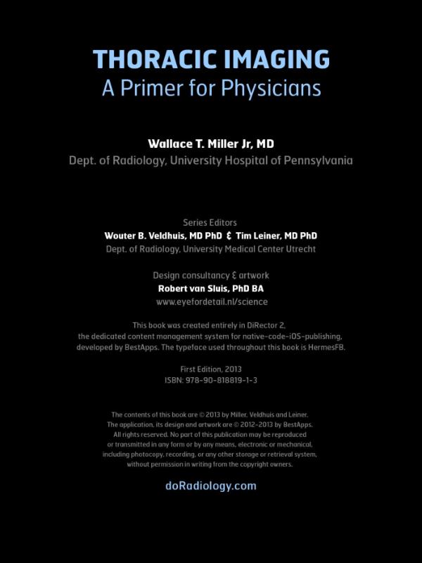 Achterkant van Thoracic imaging