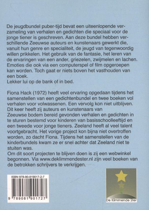Achterkant van Puber-tijd