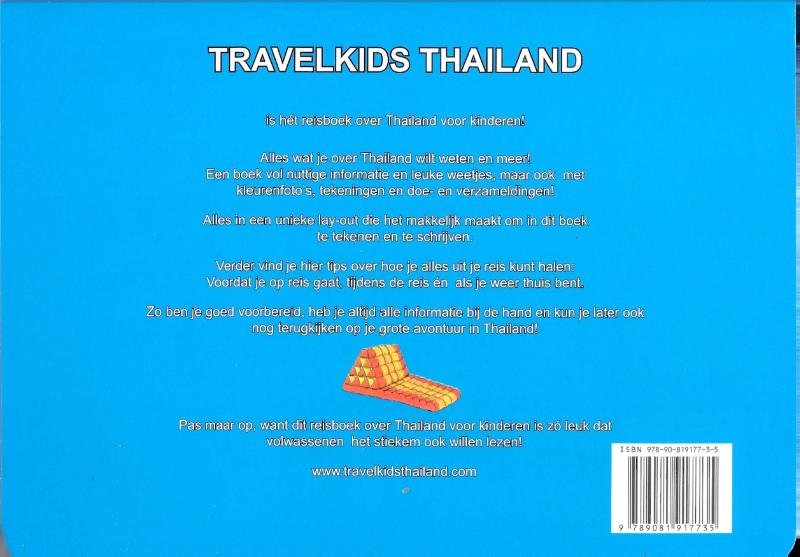 Achterkant van TravelKids Thailand