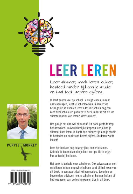 Achterkant van Leer leren