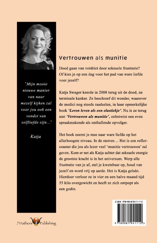 Achterkant van Vertrouwen als munitie