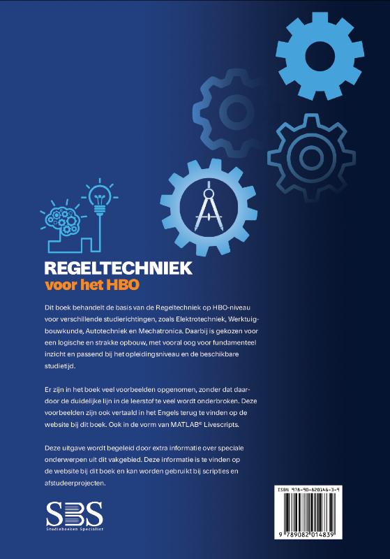 Achterkant van Regeltechniek voor het HBO