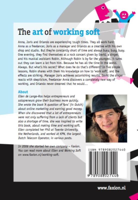 Achterkant van The art of working soft