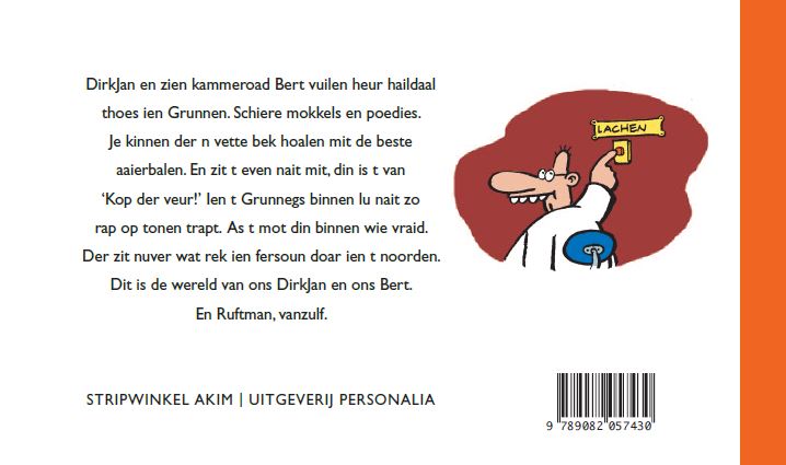 Achterkant van DirkJan - Kon minder
