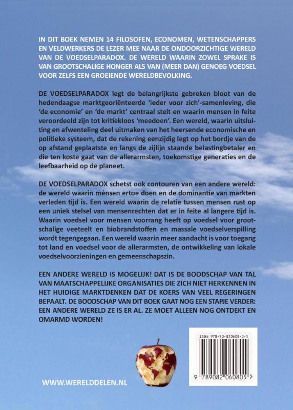 Achterkant van De voedselparadox