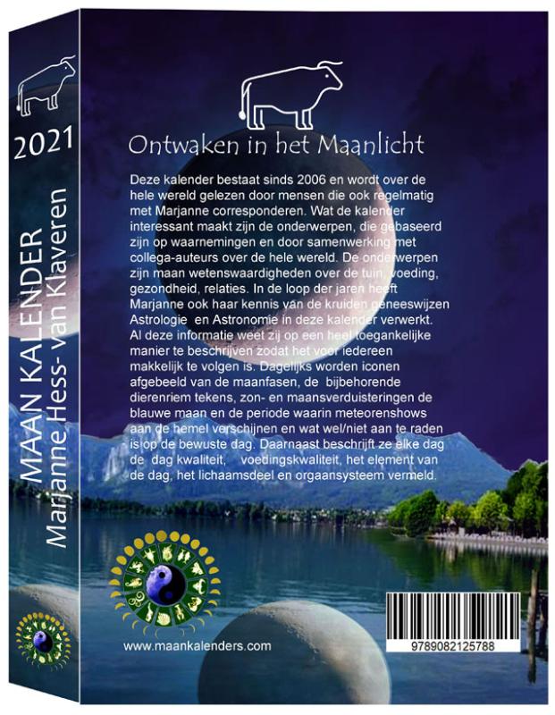 Achterkant van 2021