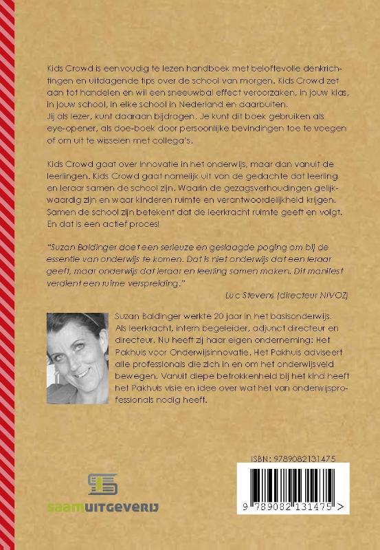 Achterkant van Kids crowd
