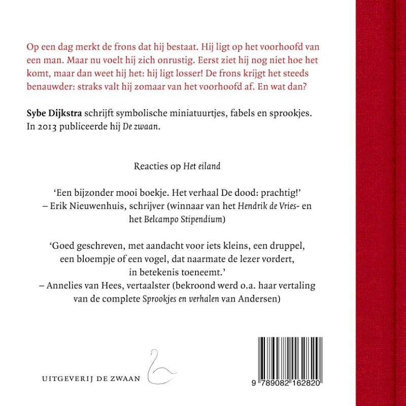 Achterkant van Het eiland