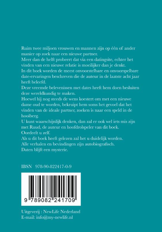 Achterkant van Daten is een mysterie