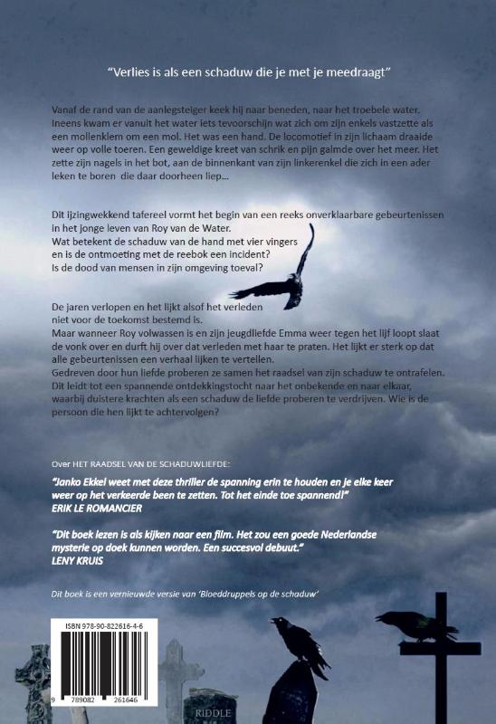 Achterkant van Het raadsel van de schaduwliefde