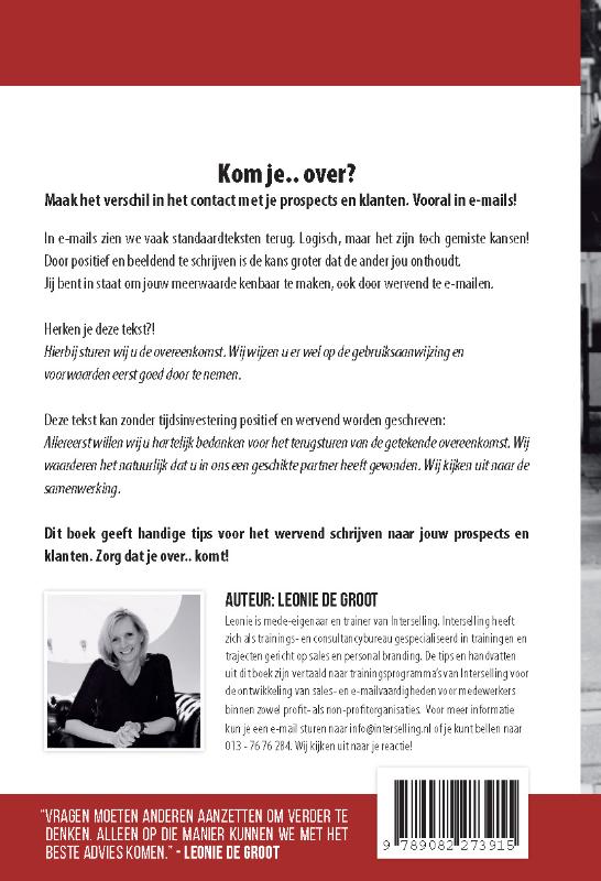 Achterkant van Kom ik over?
