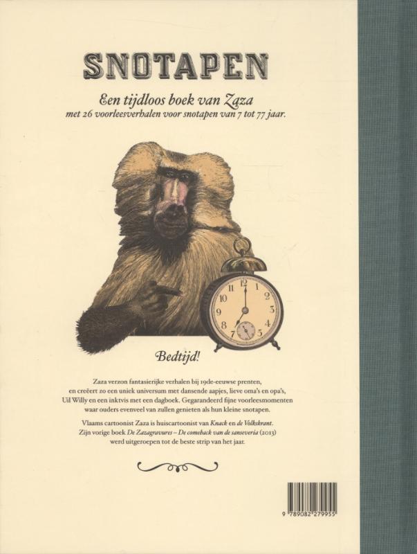 Achterkant van Snotapen