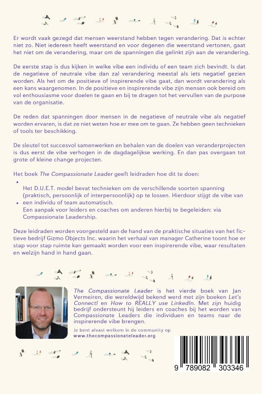 Achterkant van The Compassionate Leader