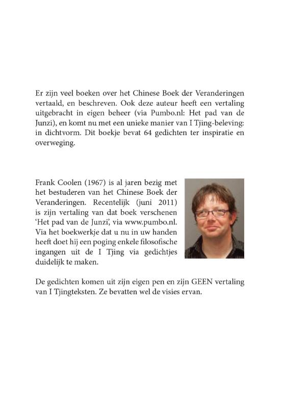 Achterkant van Over het grote water
