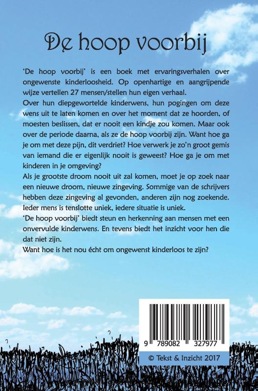 Achterkant van De hoop voorbij
