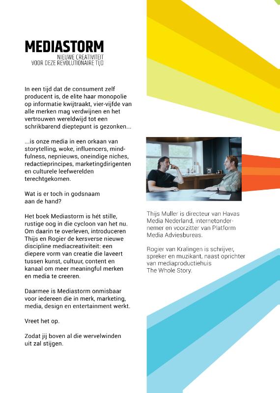 Achterkant van Mediastorm