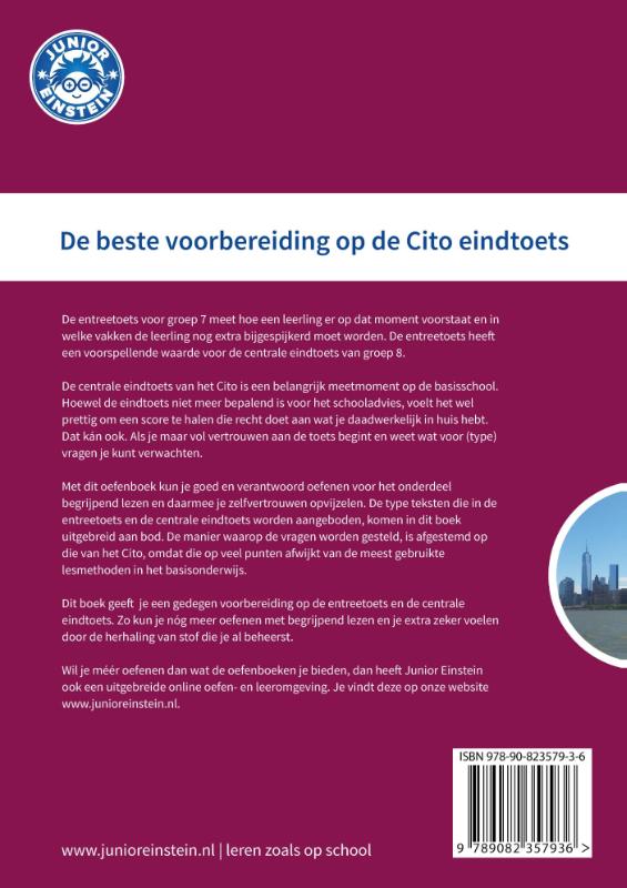 Achterkant van 1; Groep 7 en 8
