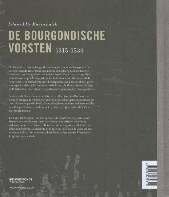 Achterkant van De Bourgondische vorsten