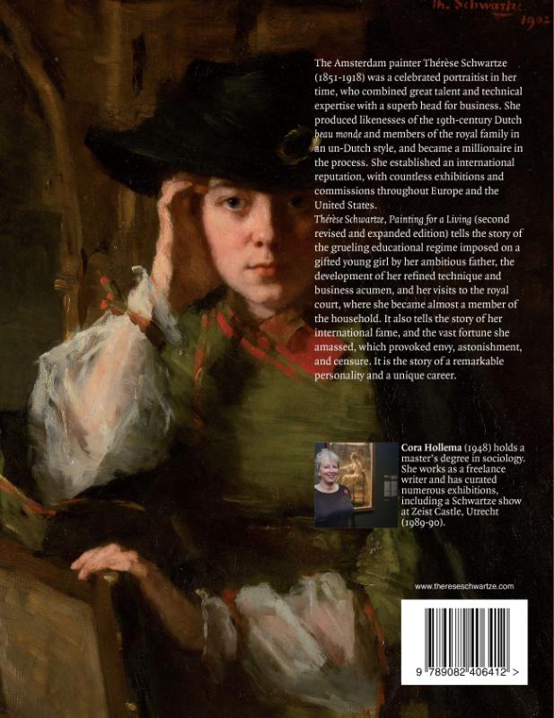 Achterkant van Therese Schwartze - Painting for a Living