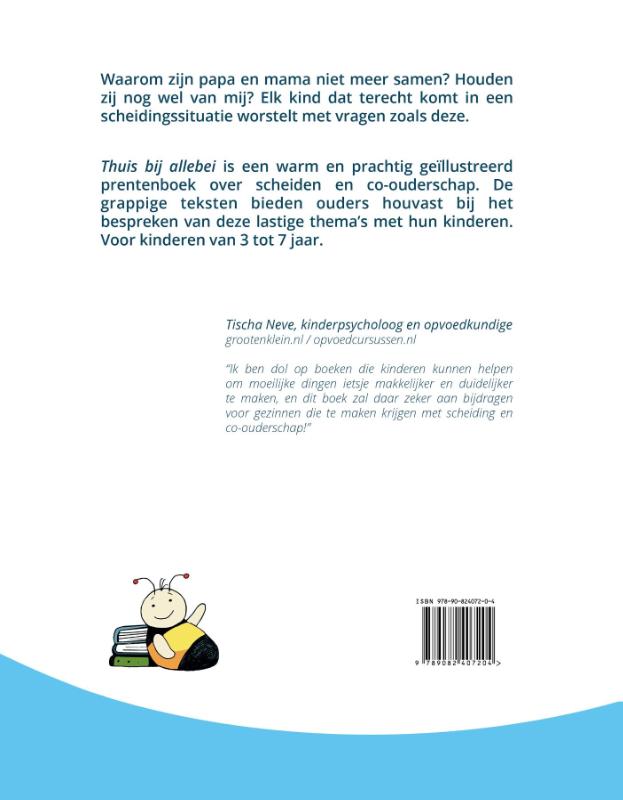 Achterkant van Thuis bij allebei
