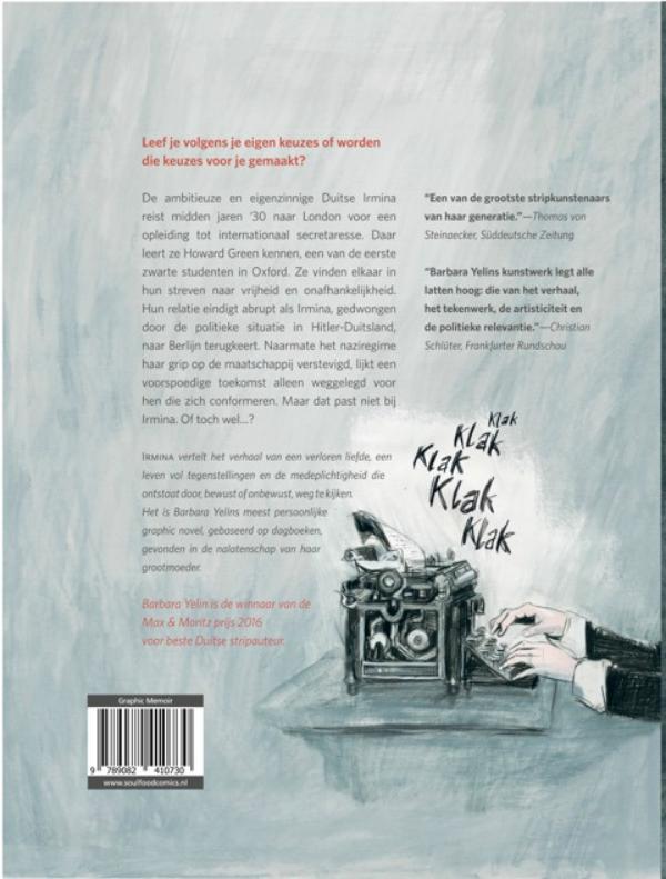 Achterkant van Irmina