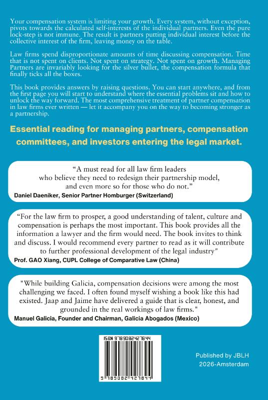 Achterkant van Law Firm Partner Compensation