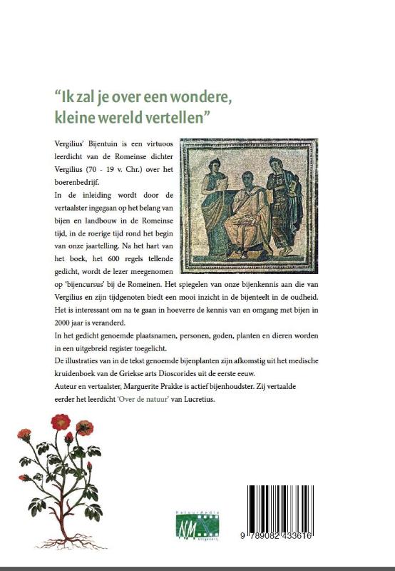 Achterkant van Vergilius' bijentuin