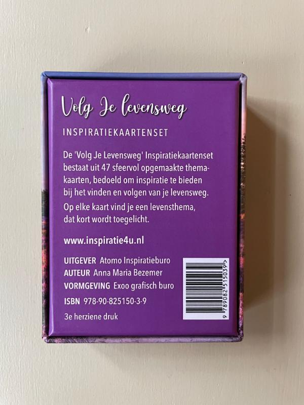 Achterkant van Volg Je Levenweg