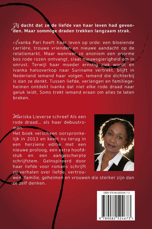 Achterkant van Als een rode draad...