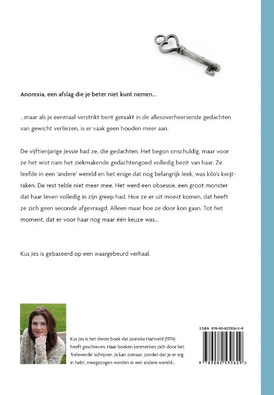 Achterkant van Kus Jes