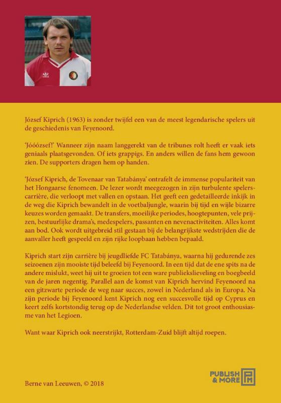 Achterkant van József Kiprich