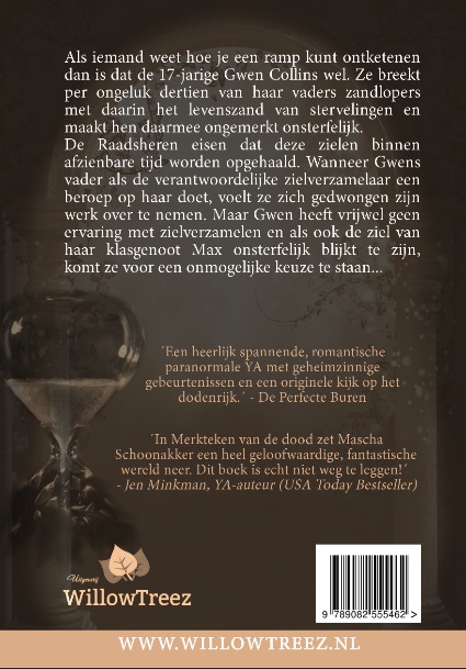 Achterkant van Merkteken van de Dood