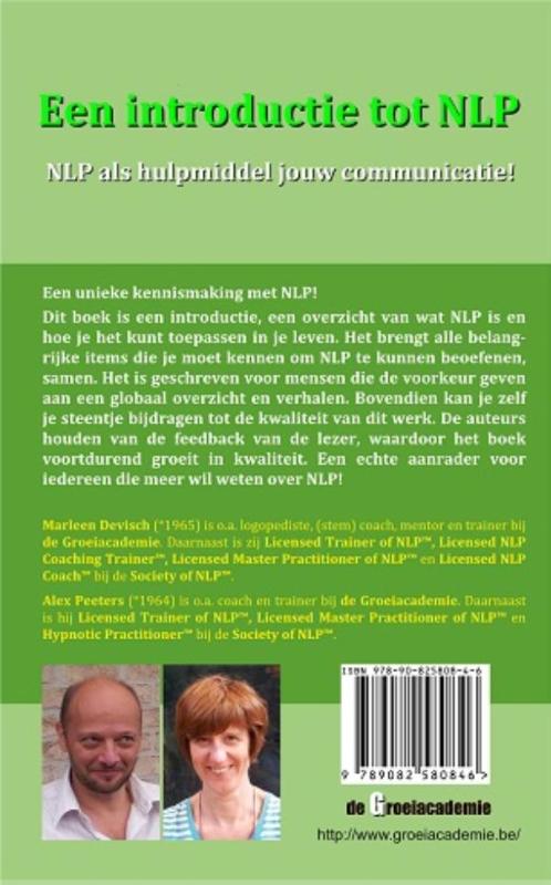 Achterkant van Een introductie tot NLP