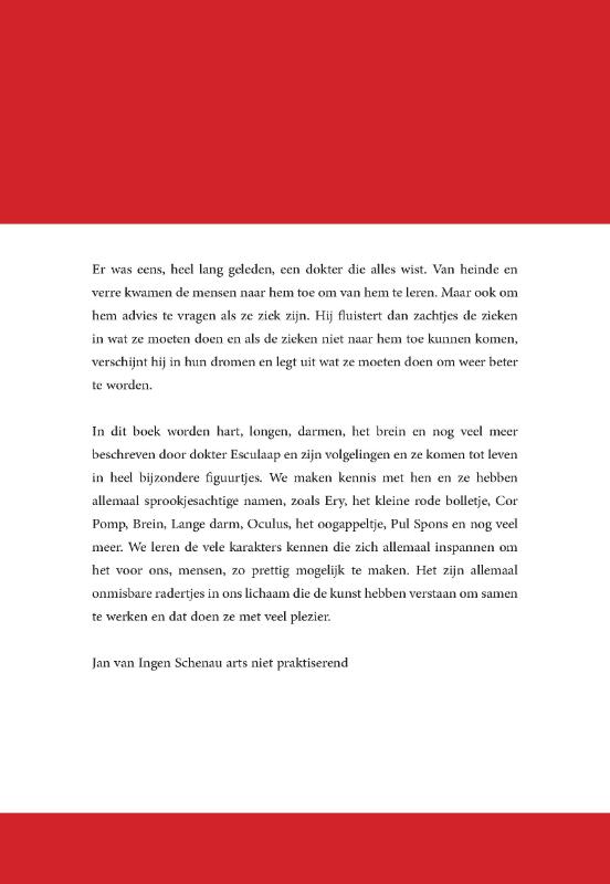 Achterkant van De sprookjes van dokter Esculaap