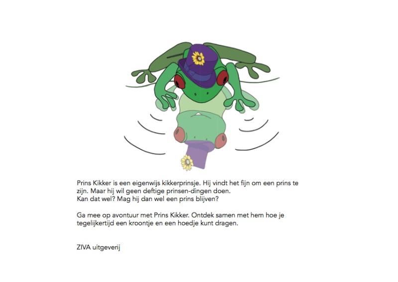 Achterkant van Prins Kikker