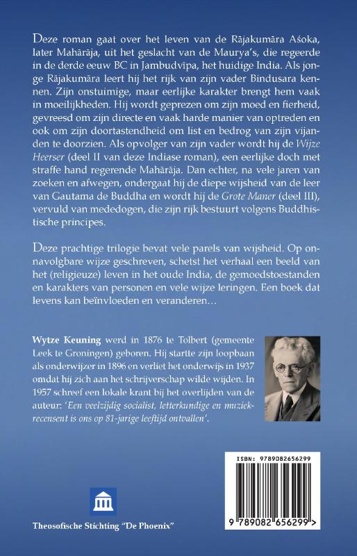 Achterkant van Aśoka