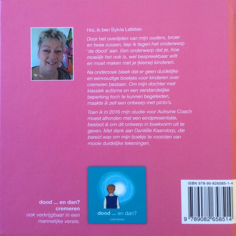 Achterkant van dood en dan....Cremeren
