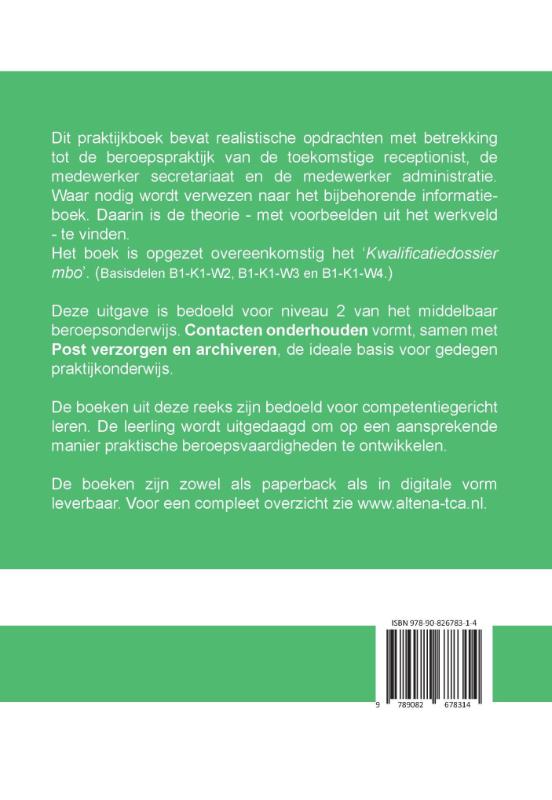 Achterkant van Niveau 2