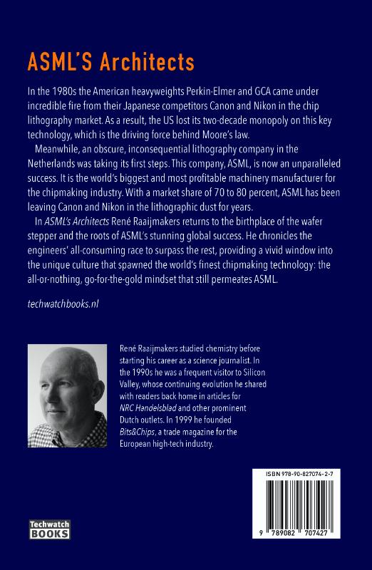Achterkant van ASML's architects