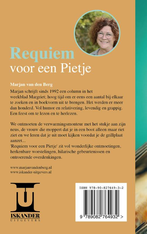 Achterkant van Requiem voor een Pietje